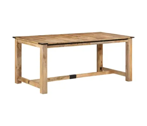 Virtuves Galds, 180X90X75 Cm, Mango Masīvkoks Vidaxl