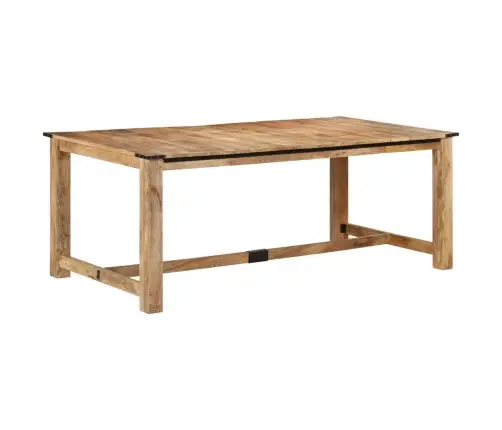 Söögilaud, 200 X 100 X 75 cm Mangopuit