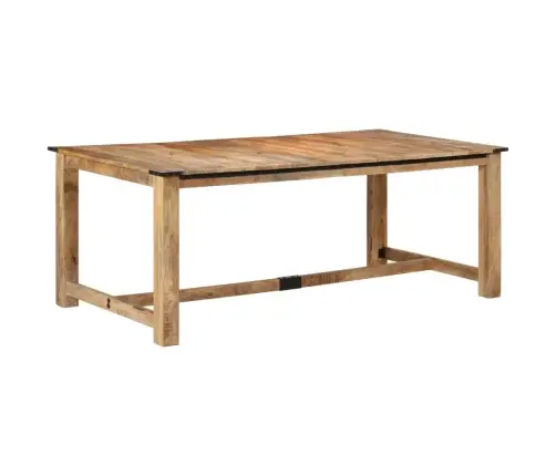 Söögilaud, 200 X 100 X 75 cm Mangopuit