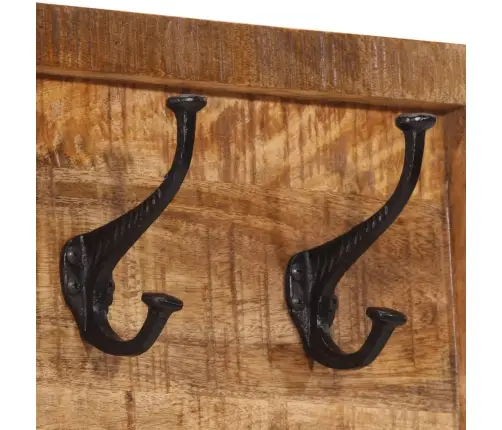 Seinale Kinnitatav Riidenagi 5 Konksuga, Mangopuit