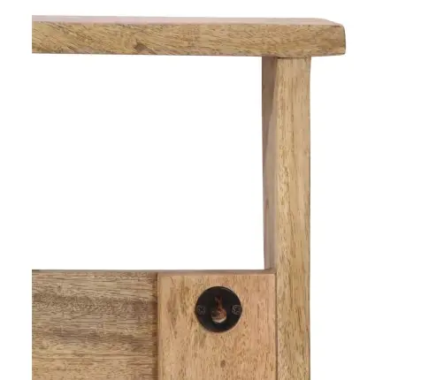 Sienas Drēbju Pakaramais Ar 4 Āķiem, Mango Masīvkoks Vidaxl