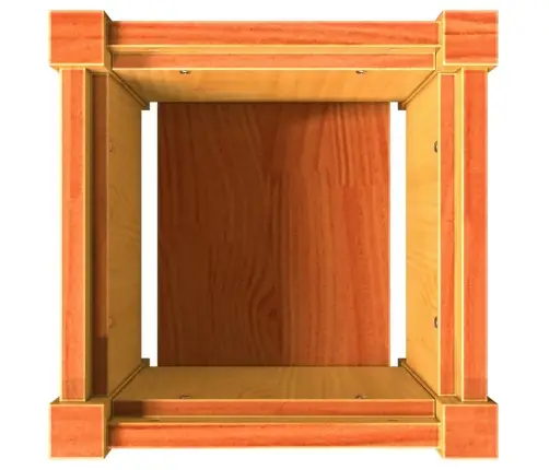 Dārza Puķu Kastes, 2 Gab., Vaska Brūnas, Priedes Masīvkoks Vidaxl