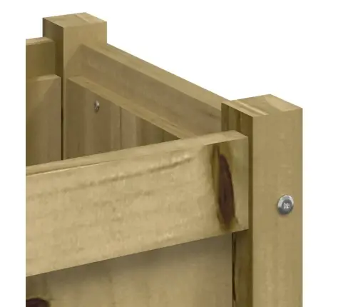 Dārza Puķu Kaste, 31X31X31 Cm, Impregnēts Priedes Koks Vidaxl