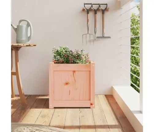 Sodo Lovelis, 40X40X40cm Douglas Eglės Medienos Masyvas