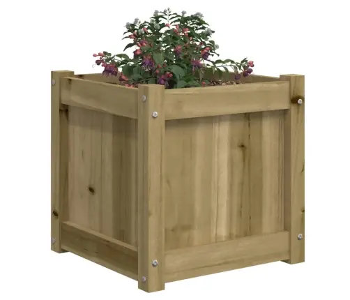 Dārza Puķu Kastes, 2 Gab., Impregnēts Priedes Koks Vidaxl