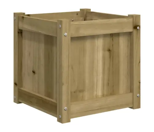 Dārza Puķu Kastes, 2 Gab., Impregnēts Priedes Koks Vidaxl