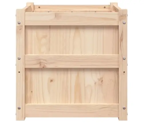 Sodo Lovelis, 50X50X50 cm Pušies Medienos Masyvas