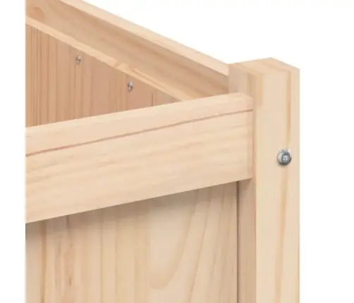 Sodo Lovelis, 50X50X50 cm Pušies Medienos Masyvas