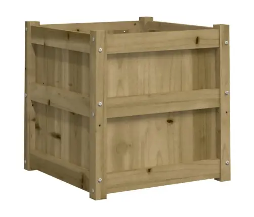 Dārza Puķu Kastes, 2 Gab., Impregnēts Priedes Koks Vidaxl