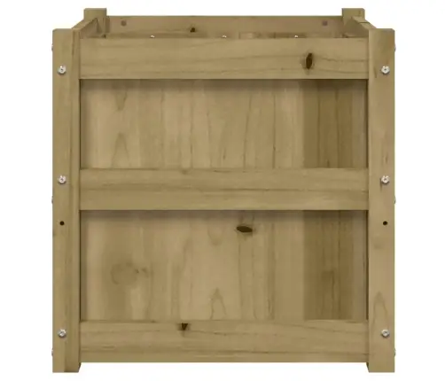 Dārza Puķu Kastes, 2 Gab., Impregnēts Priedes Koks Vidaxl