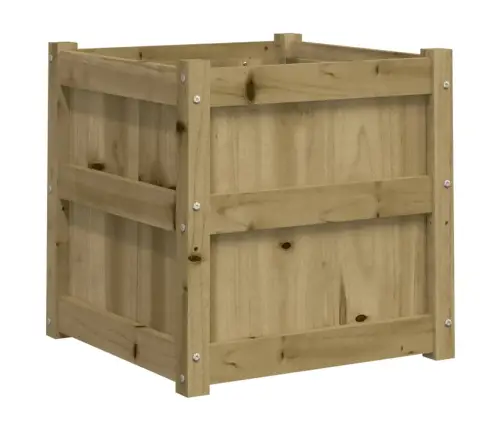 Dārza Puķu Kastes, 2 Gab., Impregnēts Priedes Koks Vidaxl