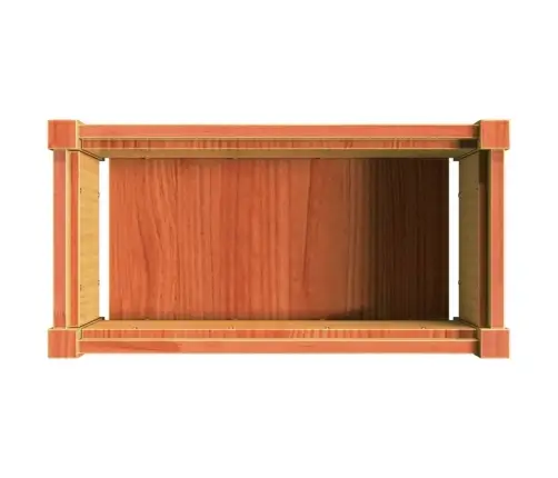 Dārza Puķu Kastes, 2 Gab., Vaska Brūnas, Priedes Masīvkoks Vidaxl