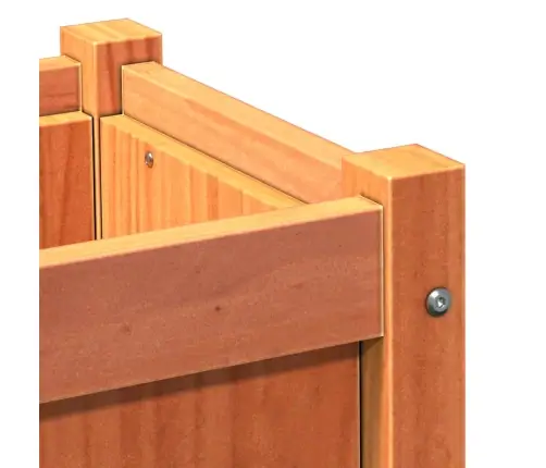 Dārza Puķu Kastes, 2 Gab., Vaska Brūnas, Priedes Masīvkoks Vidaxl