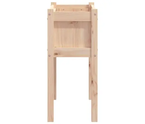 Sodo Lovelis Su Kojelėmis, 70X31X70cm Pušies Medienos Masyvas