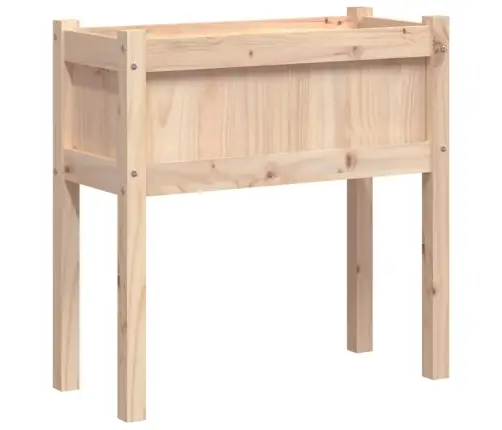 Dārza Puķu Kastes Ar Kājām, 2 Gab., Priedes Masīvkoks Vidaxl