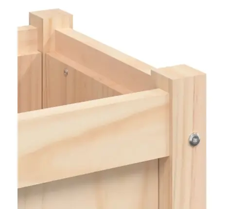 Dārza Puķu Kastes Ar Kājām, 2 Gab., Priedes Masīvkoks Vidaxl