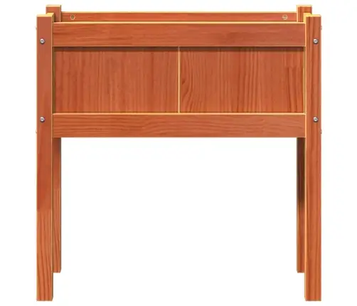 Dārza Puķu Kastes Ar Kājām, 2 Gab., Vaska Brūnas, Priedes Koks Vidaxl