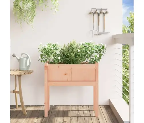 Dārza Puķu Kaste Ar Kājām, 70X31X70 Cm, Duglasa Egles Masīvkoks Vidaxl