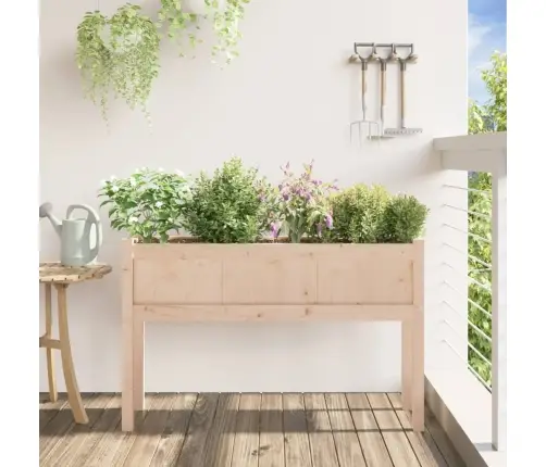 Jalgadega Aia Taimekast, 110X31X70 cm Männipuit