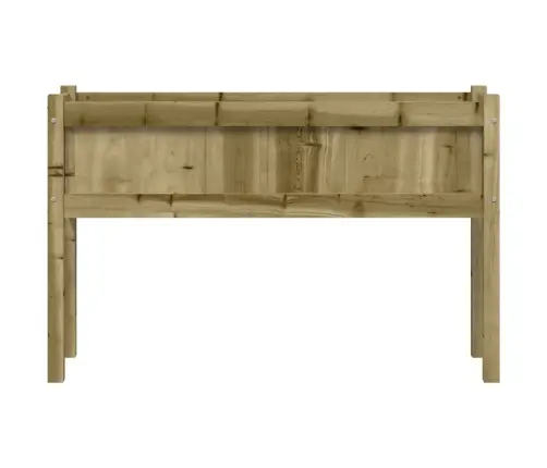 Dārza Puķu Kaste Ar Kājām, 110X31X70Cm, Impregnēts Priedes Koks Vidaxl