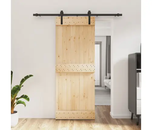 Liuguks Tarvikutega 80 X 210 cm Männipuit