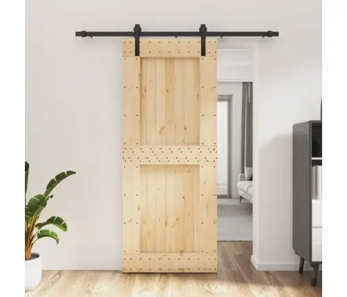 Liuguks Tarvikutega, 85 X 210 cm Männipuit