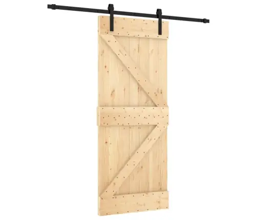 Liuguks Tarvikutega, 85 X 210 cm Männipuit