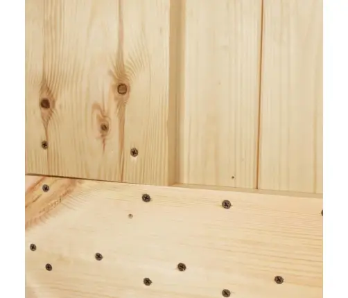 Stumdomos Durys Su Įrangos Rinkiniu, 95X210cm Pušies Masyvas