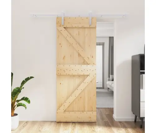 Liuguks Tarvikutega 80 X 210 cm Männipuit