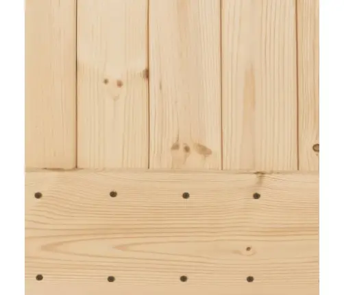 Stumdomos Durys Su Įrangos Rinkiniu, 70X210cm Pušies Masyvas