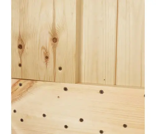 Stumdomos Durys Su Įrangos Rinkiniu, 85X210cm Pušies Masyvas