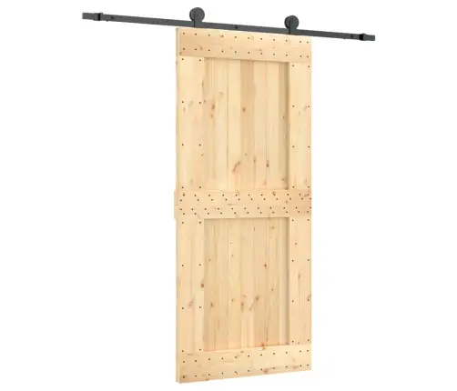 Bīdāmās Durvis Ar Stiprinājumiem, 90X210 Cm, Priedes Masīvkoks Vidaxl Bīdāmās Durvis Ar Stiprinājumiem, 90X210 Cm, Priedes Masīvkoks Vidaxl