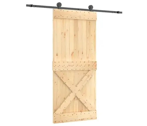 Liuguks Tarvikutega, 90 X 210 cm Männipuit