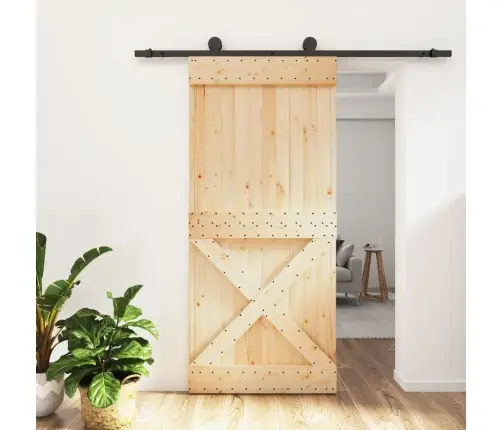 Liuguks Tarvikutega, 95 X 210 cm Männipuit