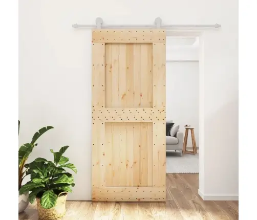 Liuguks Tarvikutega, 90 X 210 cm Männipuit