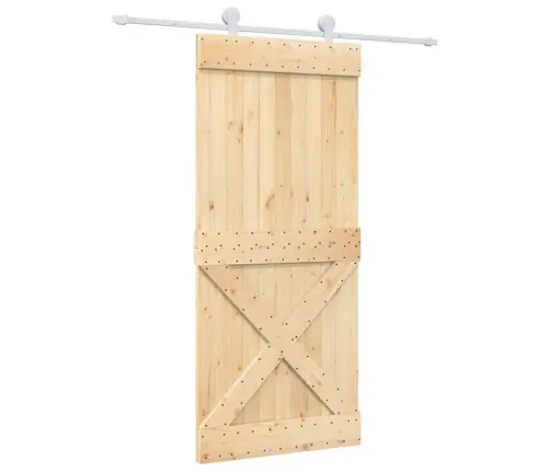 Liuguks Tarvikutega, 90 X 210 cm Männipuit