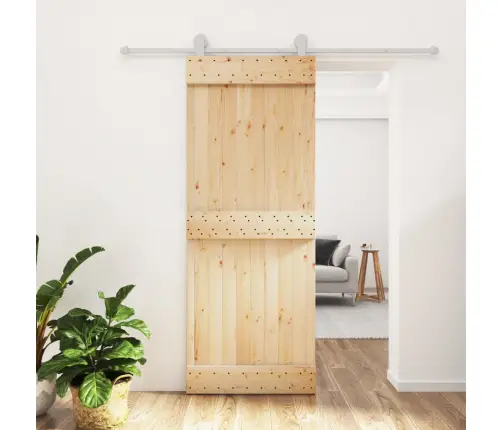 Liuguks Tarvikutega 80 X 210 cm Männipuit