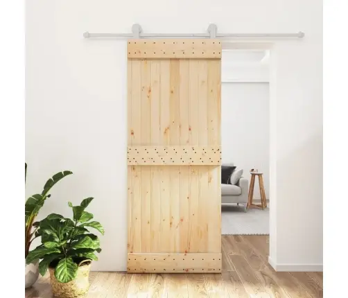 Liuguks Tarvikutega, 85 X 210 cm Männipuit