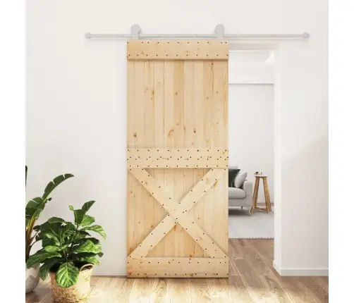 Liuguks Tarvikutega, 90 X 210 cm Männipuit