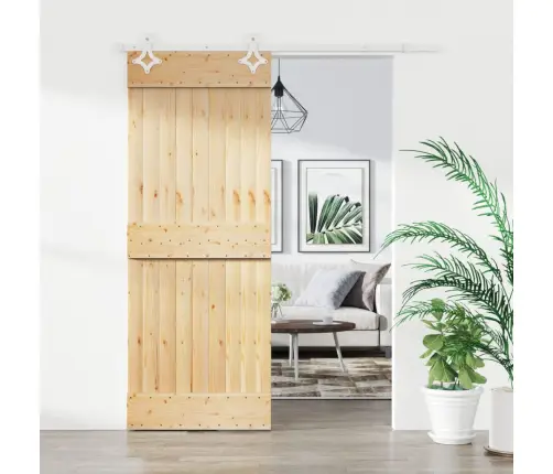 Liuguks Tarvikutega 80 X 210 cm Männipuit