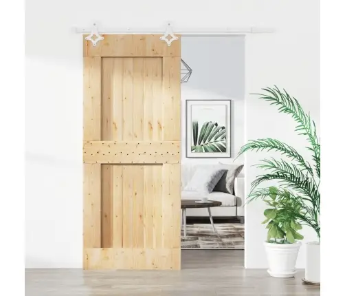 Liuguks Tarvikutega, 85 X 210 cm Männipuit