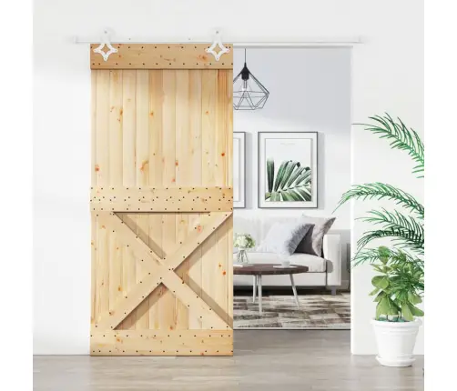 Liuguks Tarvikutega, 100 X 210 cm Männipuit