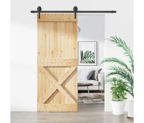 Liuguks Tarvikutega, 85 X 210 cm Männipuit