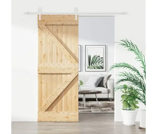 Liuguks Tarvikutega 80 X 210 cm Männipuit