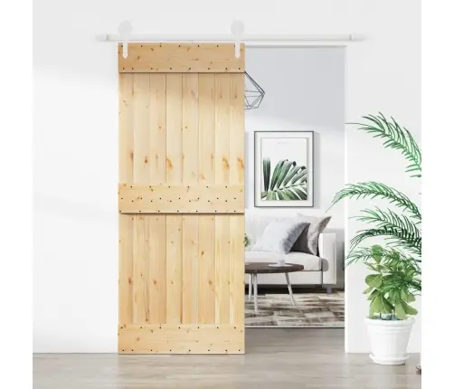 Liuguks Tarvikutega, 85 X 210 cm Männipuit