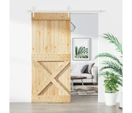 Liuguks Tarvikutega, 90 X 210 cm Männipuit