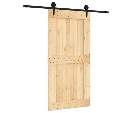 Bīdāmās Durvis Ar Stiprinājumiem, 100X210 Cm, Priedes Masīvkoks Vidaxl Bīdāmās Durvis Ar Stiprinājumiem, 100X210 Cm, Priedes Masīvkoks Vidaxl