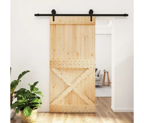 Liuguks Tarvikutega, 100 X 210 cm Männipuit