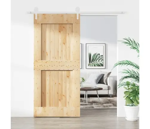 Liuguks Tarvikutega, 100 X 210 cm Männipuit