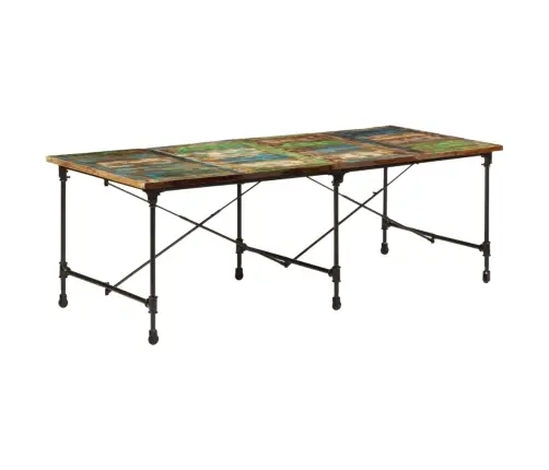 Söögilaud, 220 X 90 X 77 cm Taastatud Puit